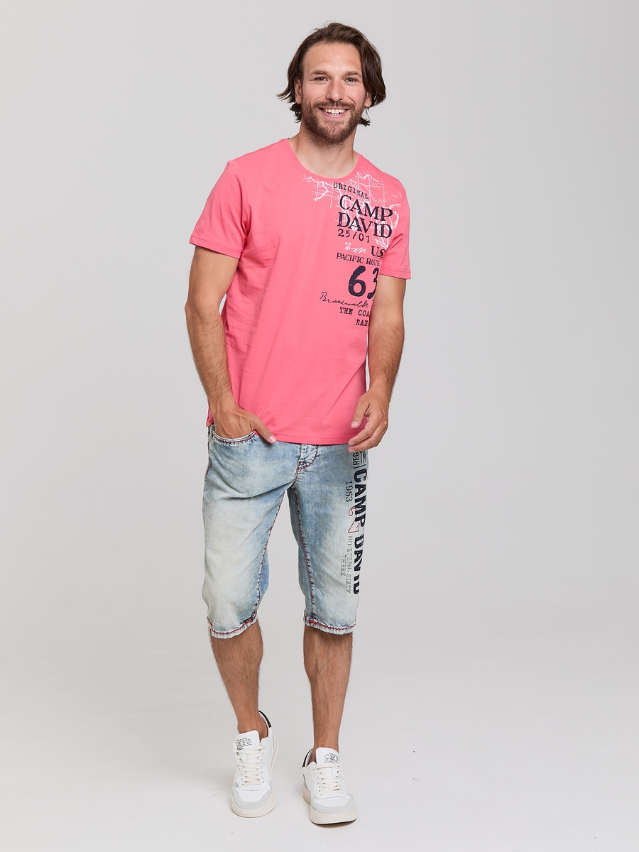 футболка sunset red