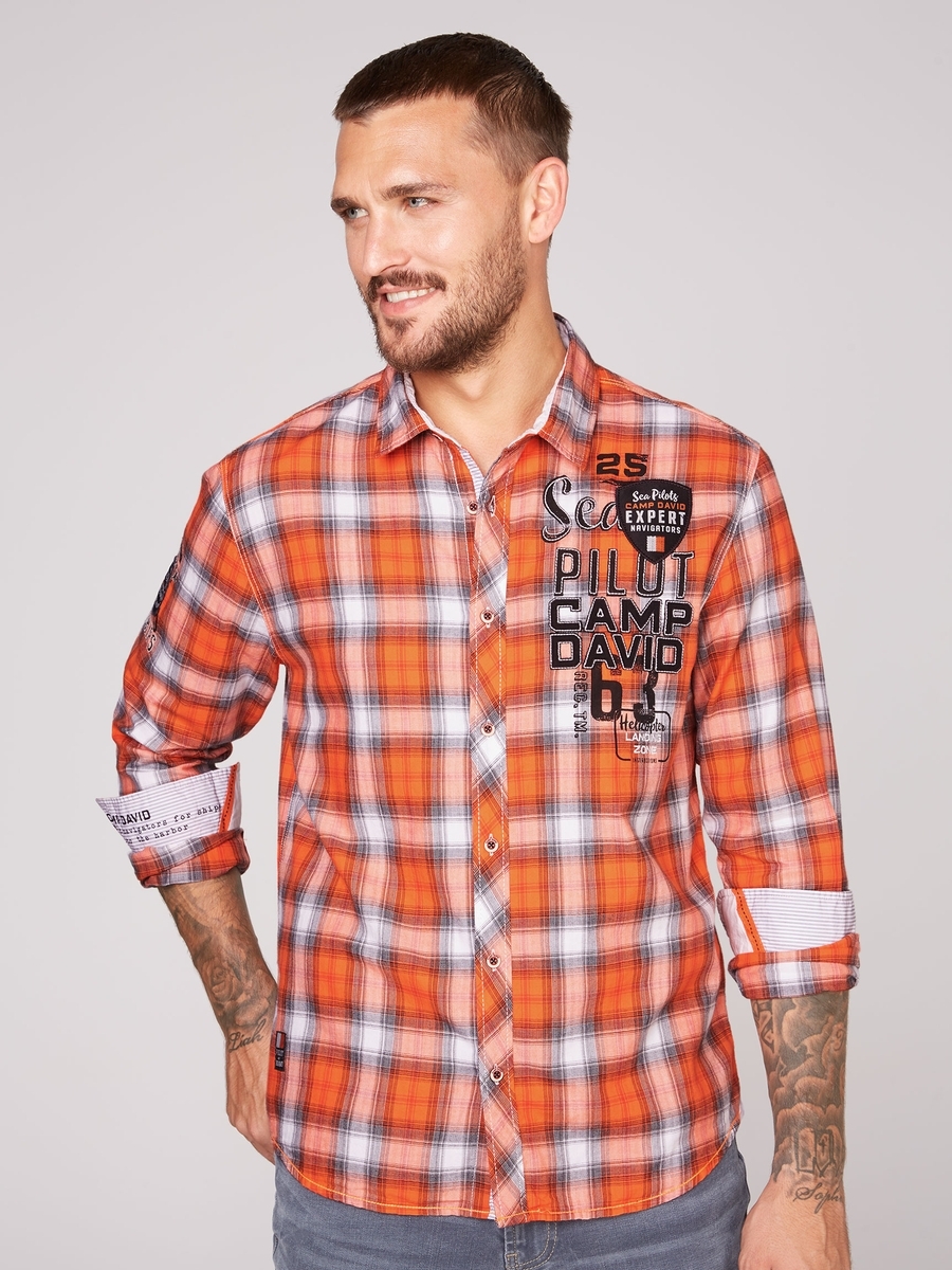 рубашка signal orange