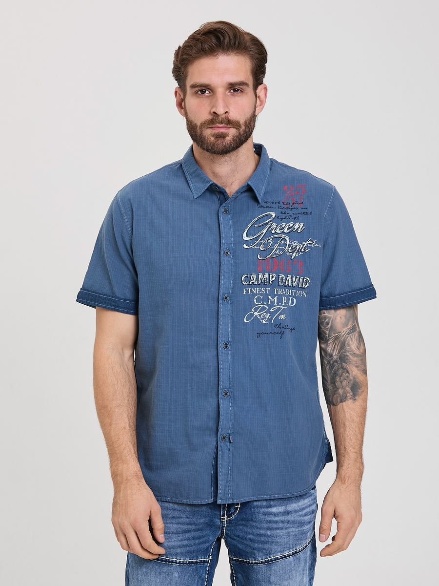 рубашка steel blue