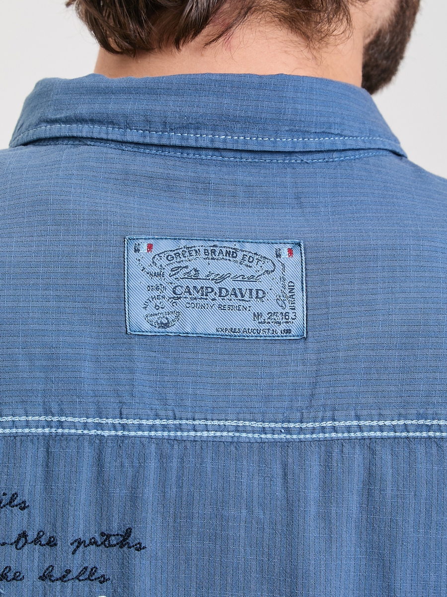 рубашка steel blue