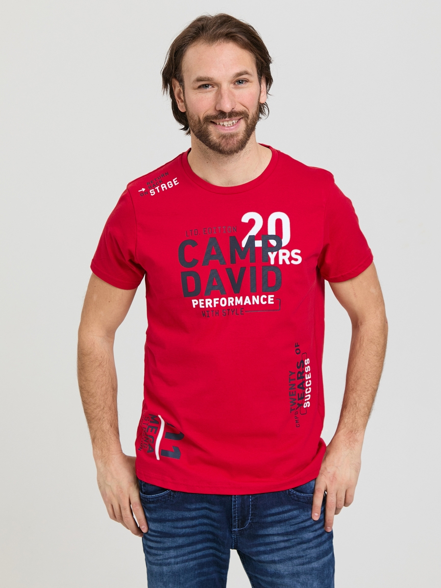 футболка royal red