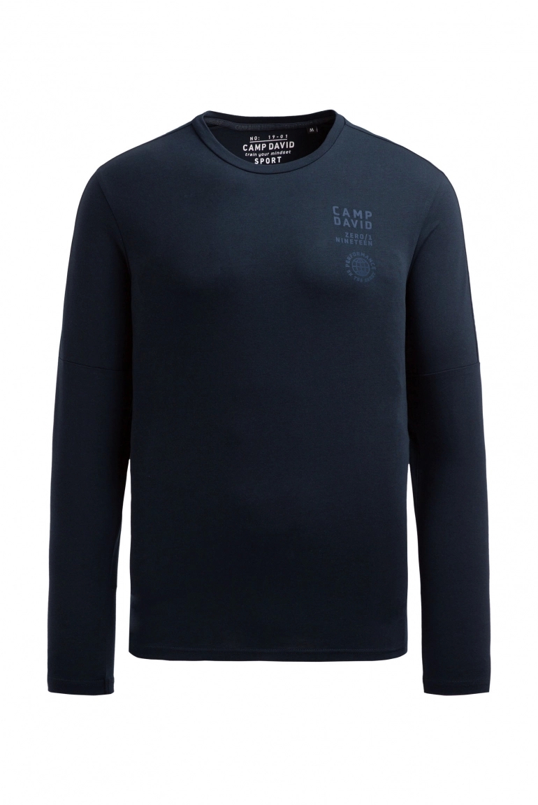 лонгслив blue navy