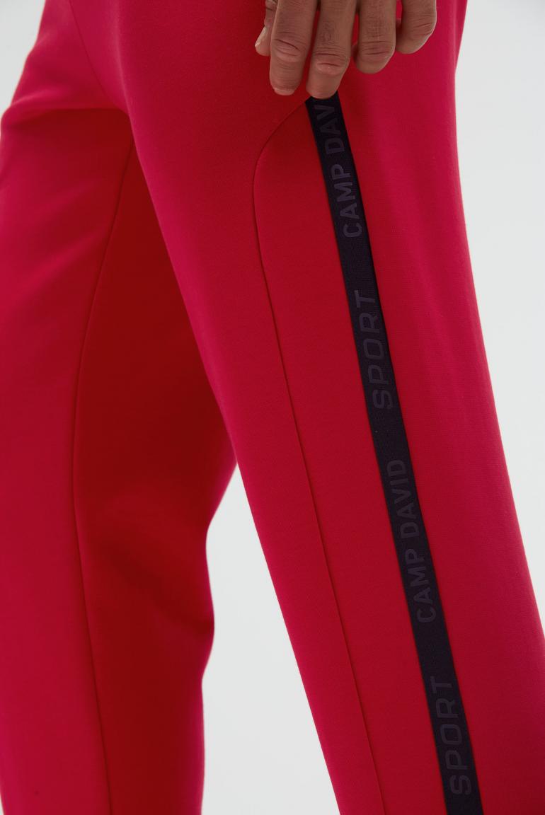 брюки bright red