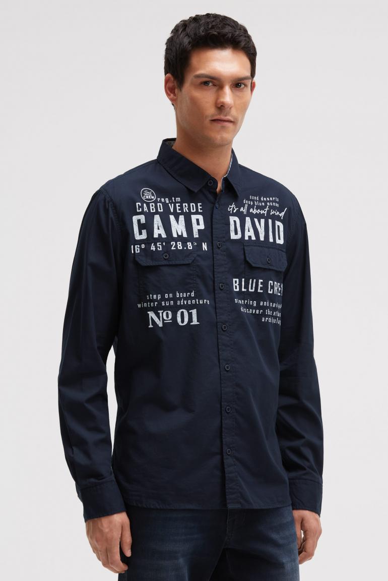 рубашка blue navy