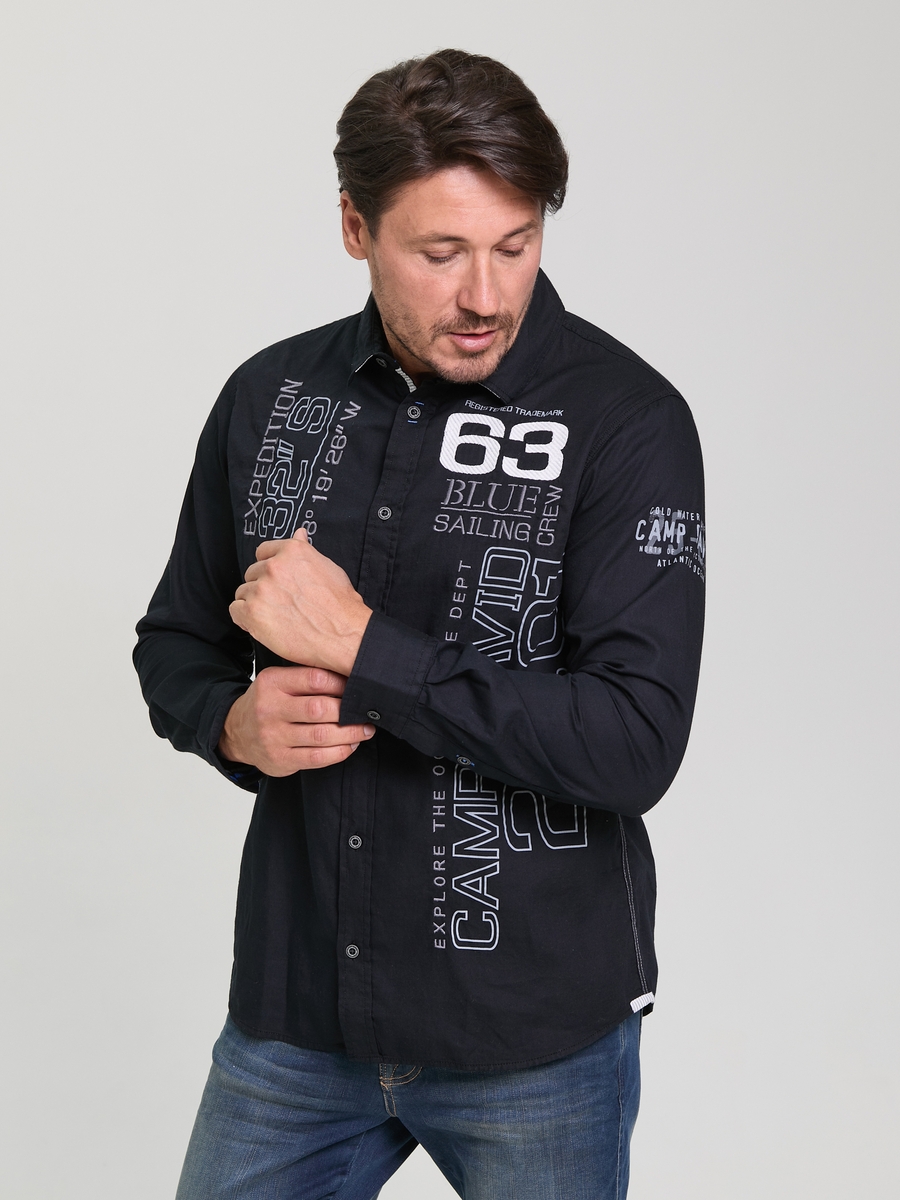 рубашка black