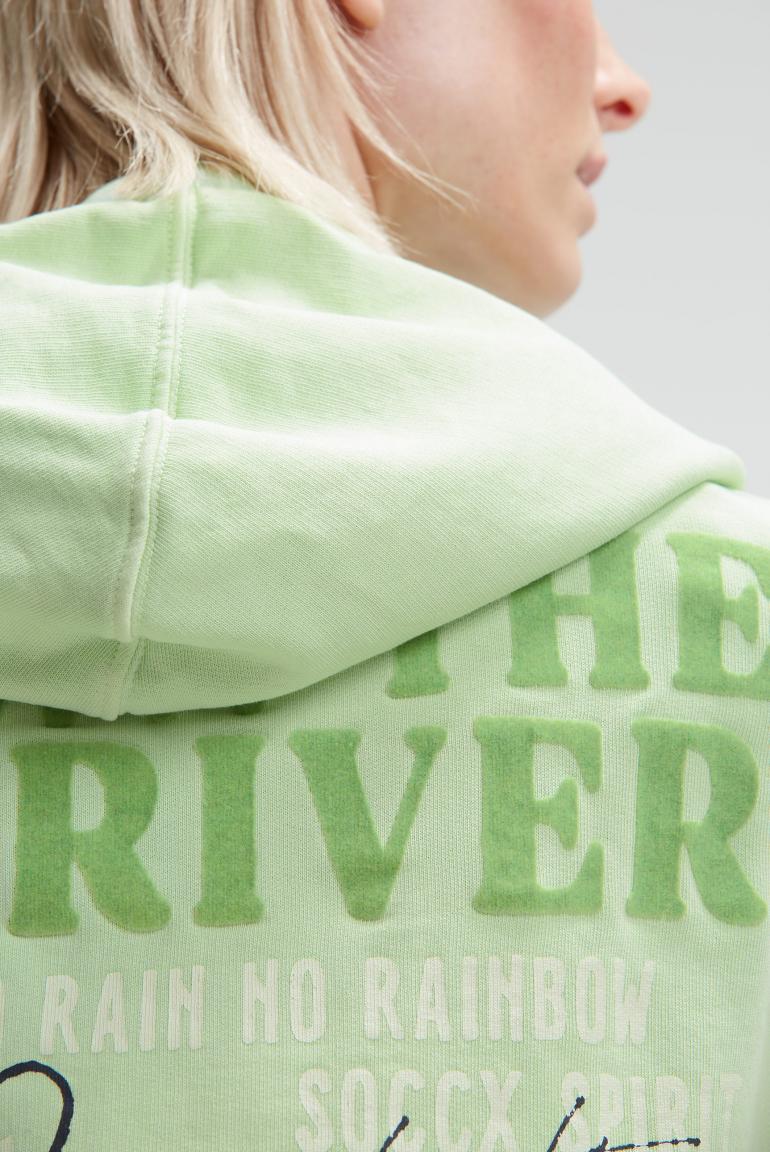 толстовка milky green