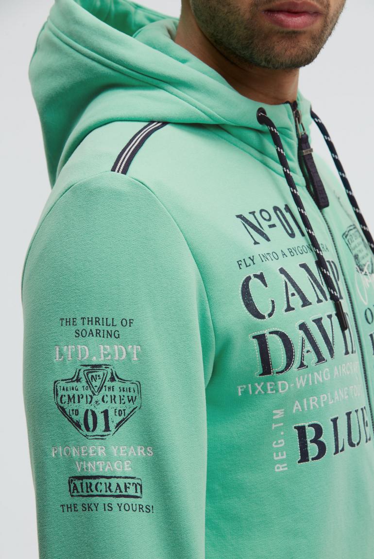 толстовка flight green
