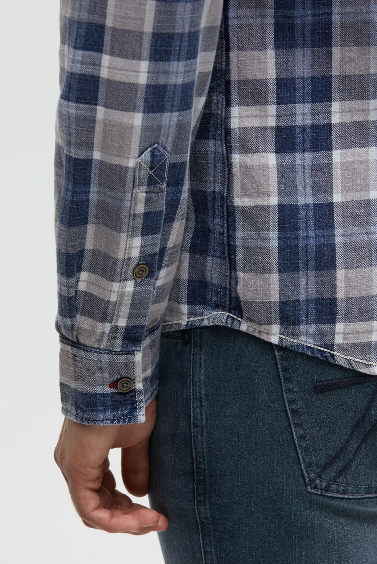 рубашка vintage indigo