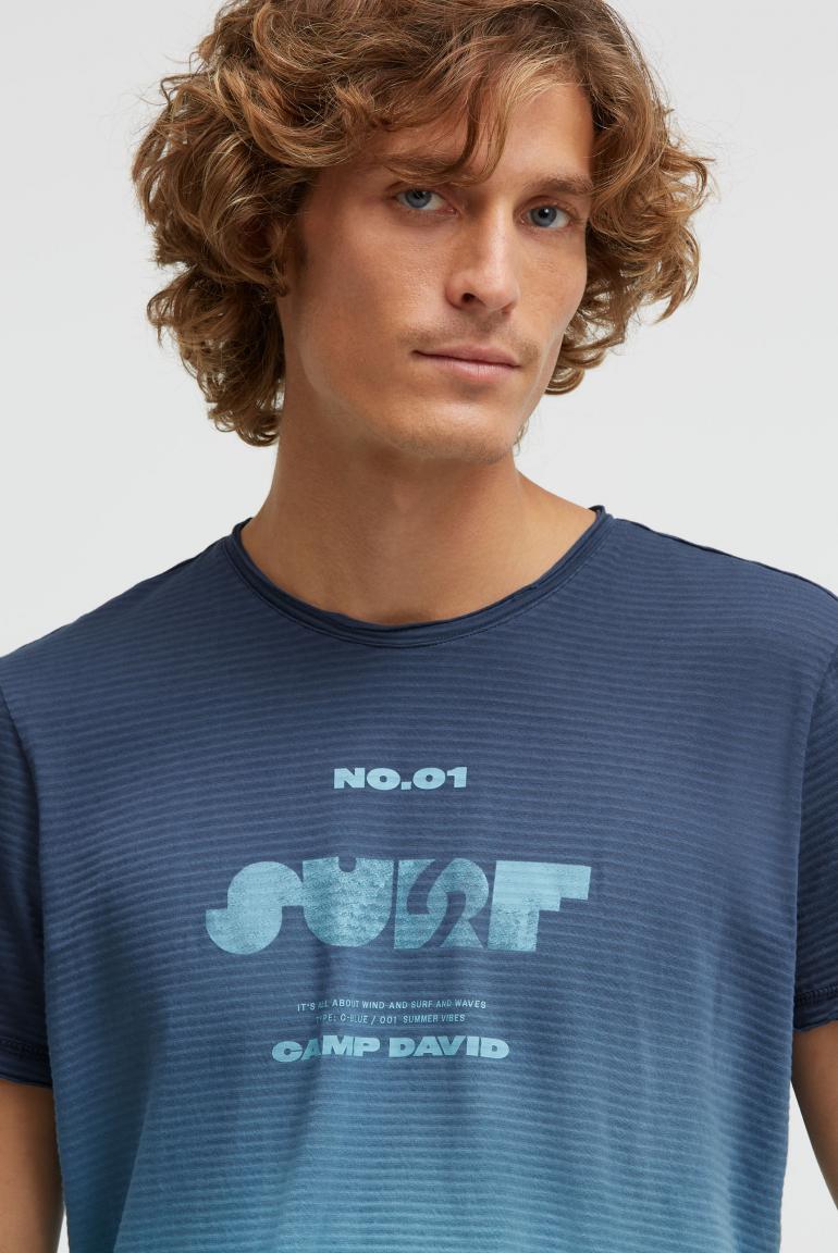 футболка dip dye aqua