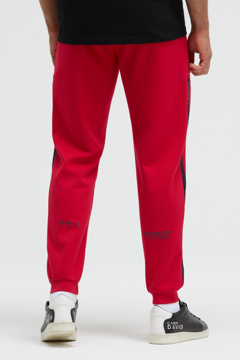 брюки bright red