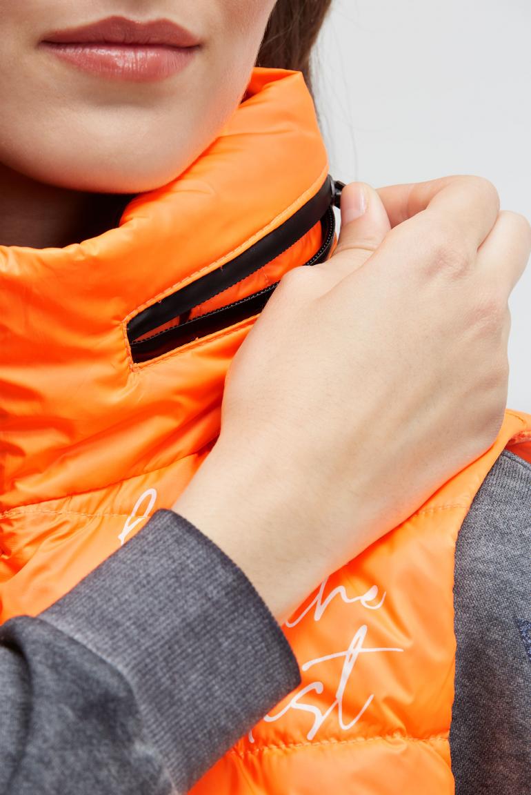 жилет brilliant orange neon