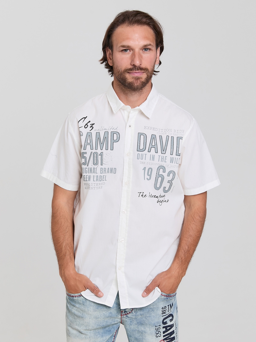 рубашка shell white