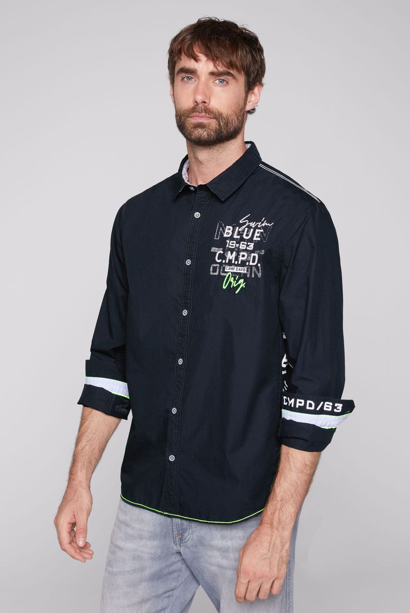 рубашка shadow navy