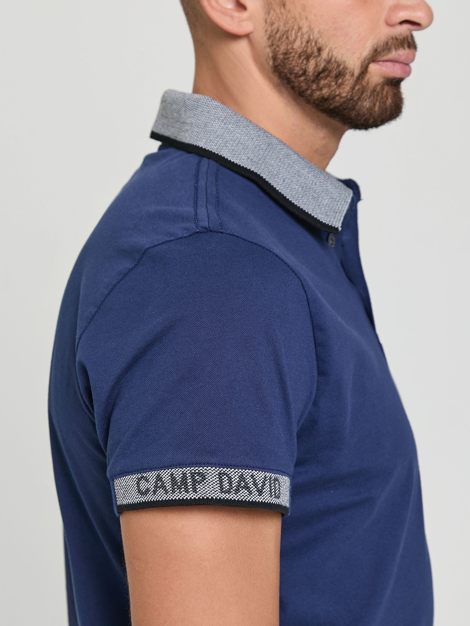 поло GOTS 95% midnight sky