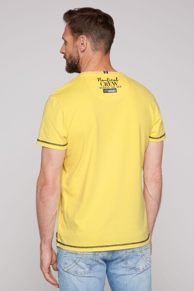 футболка GOTS 100% yellow sun