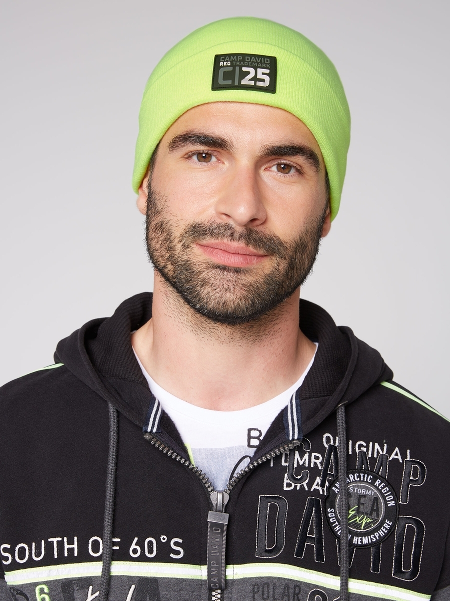 шапка neon lime