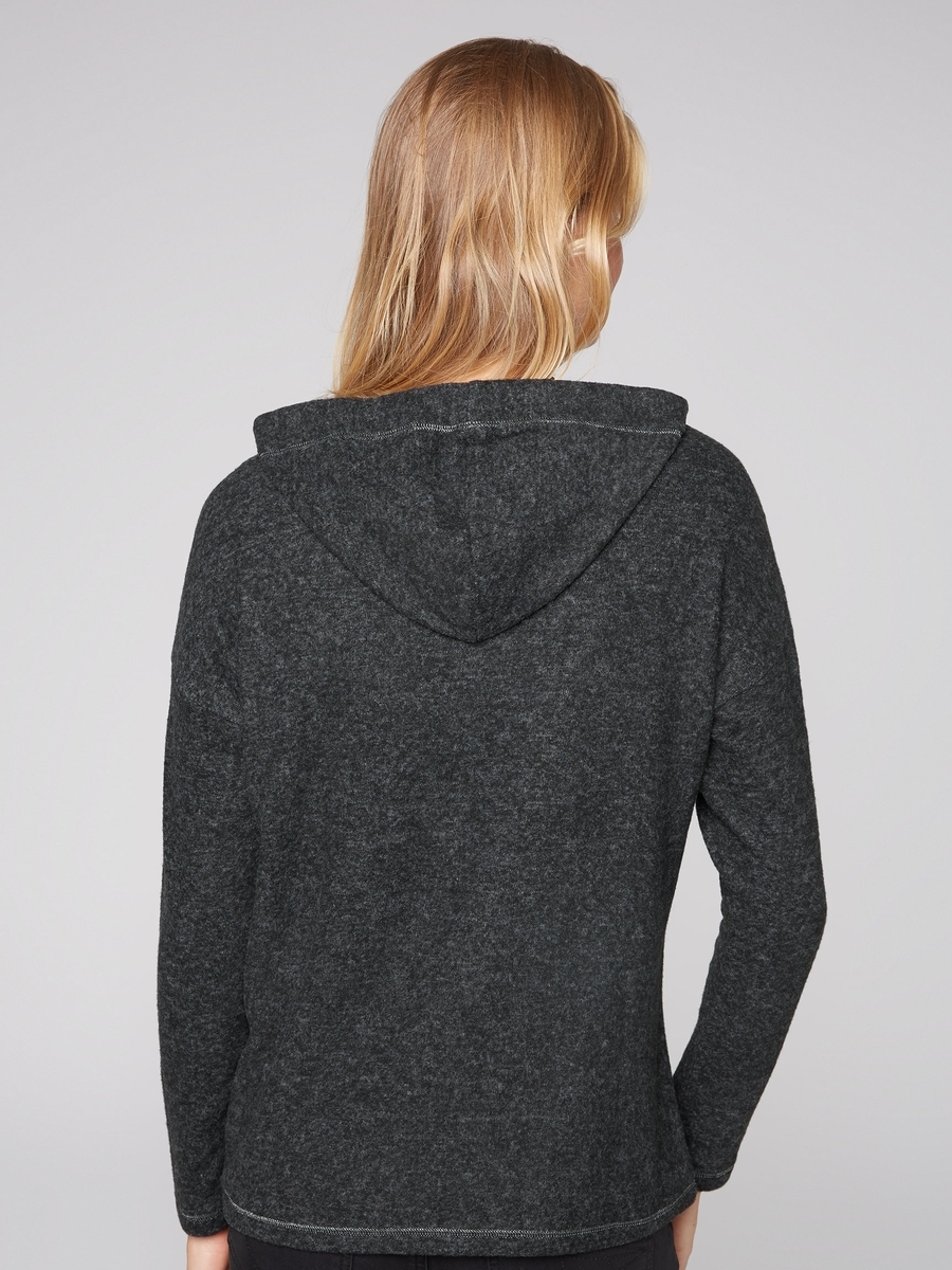пуловер black melange