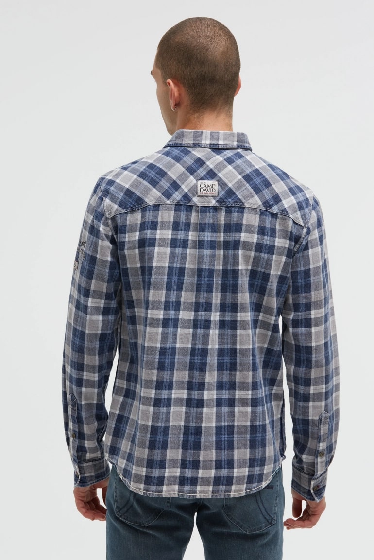 рубашка vintage indigo