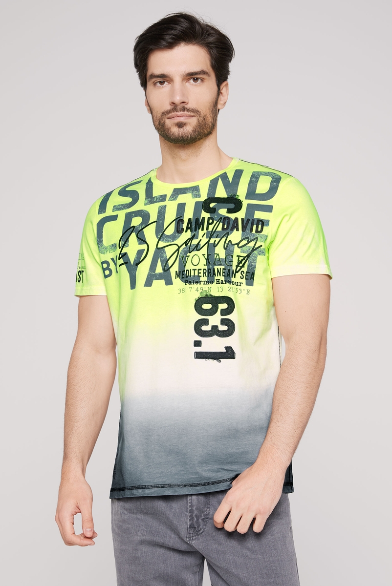 футболка neon yellow