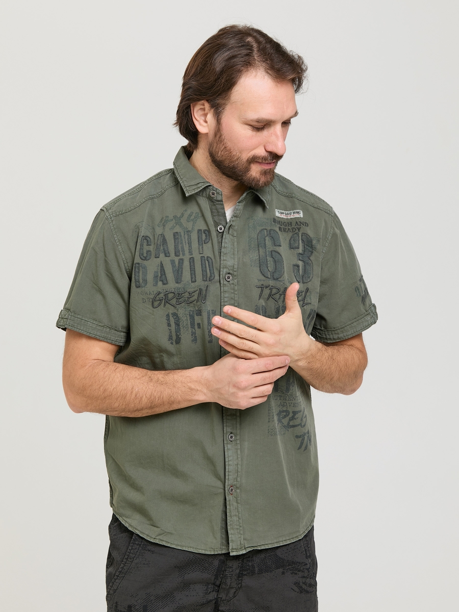 рубашка khaki