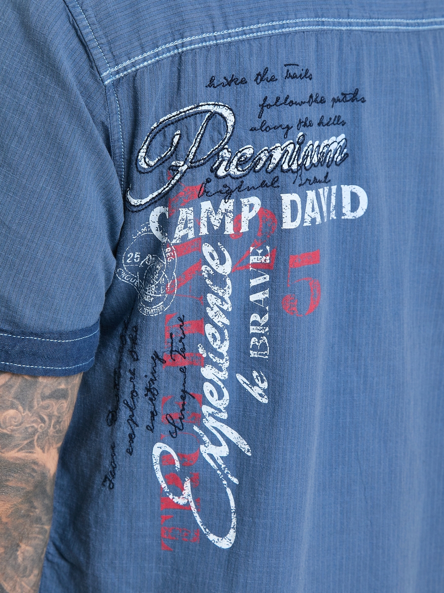 рубашка steel blue