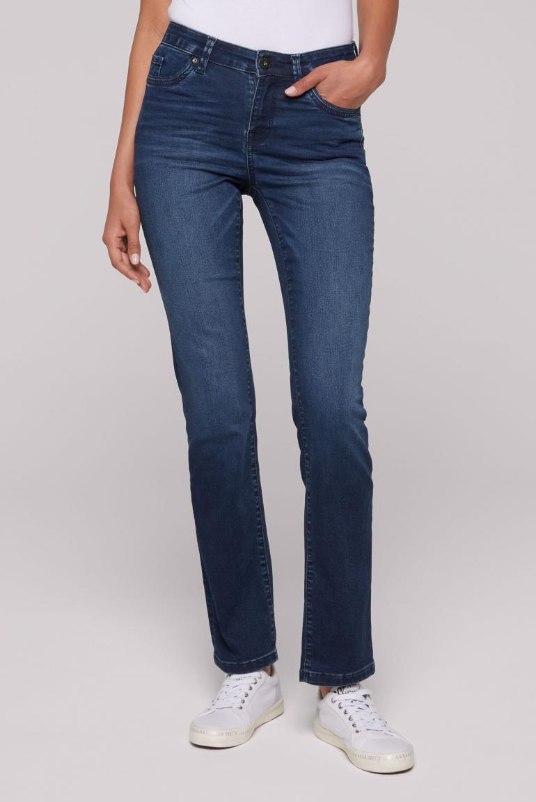 джинсы RO:MY:R422 dark blue