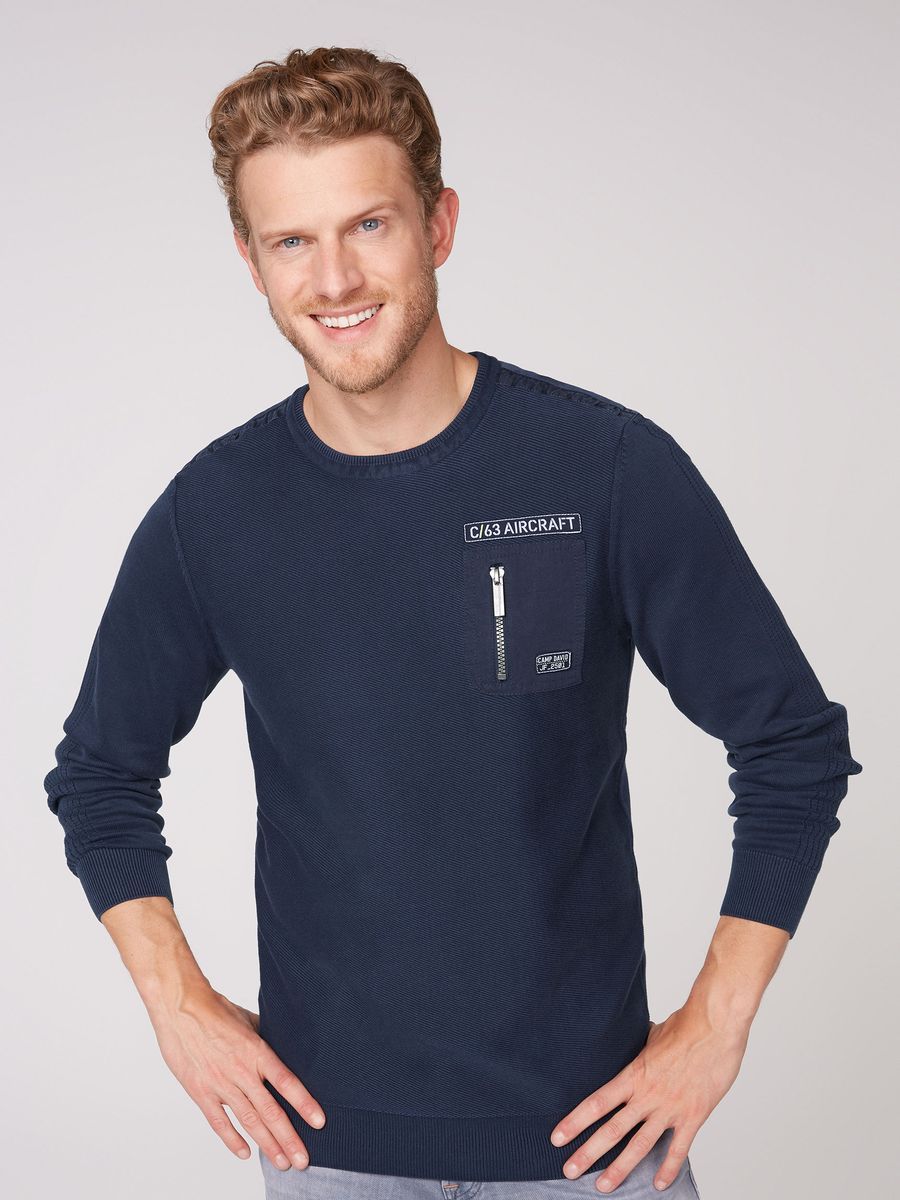 пуловер blue navy