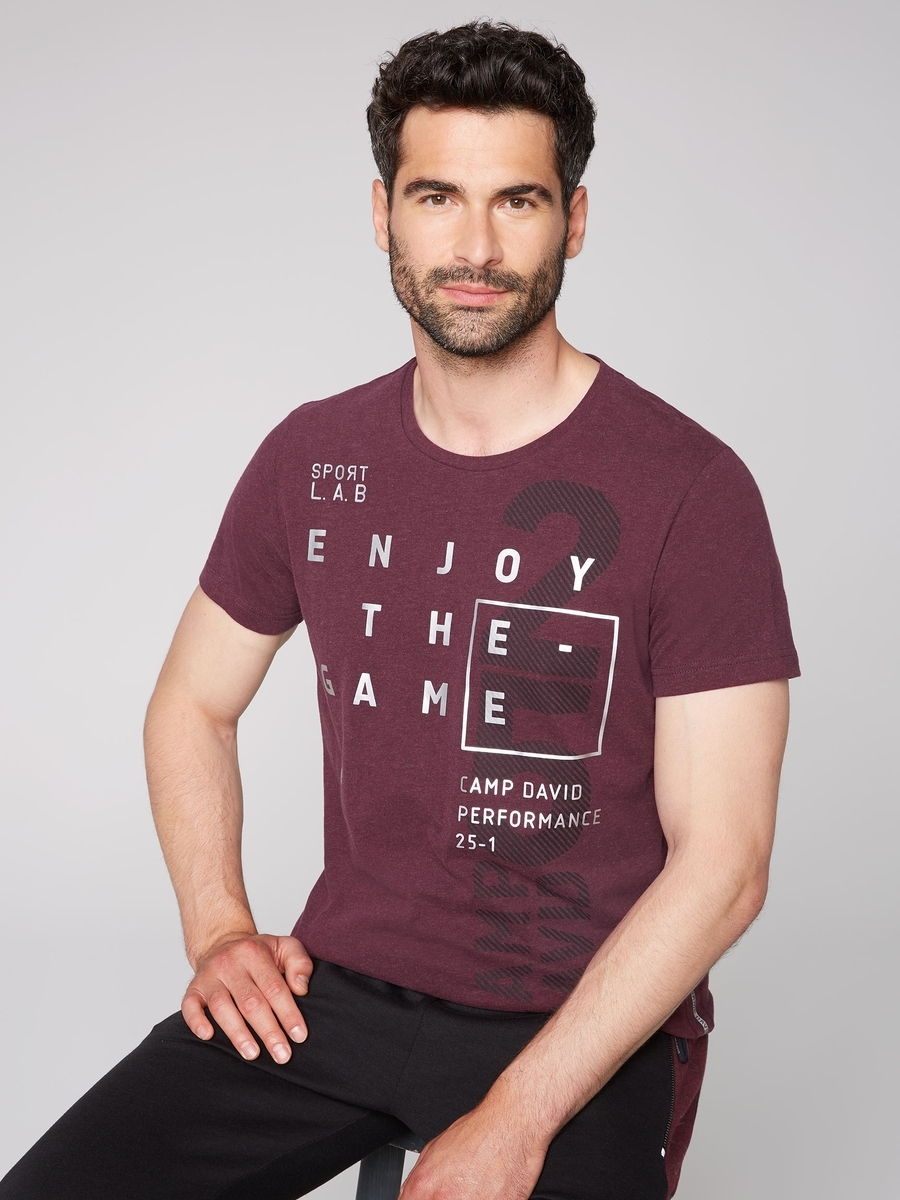 футболка winter red