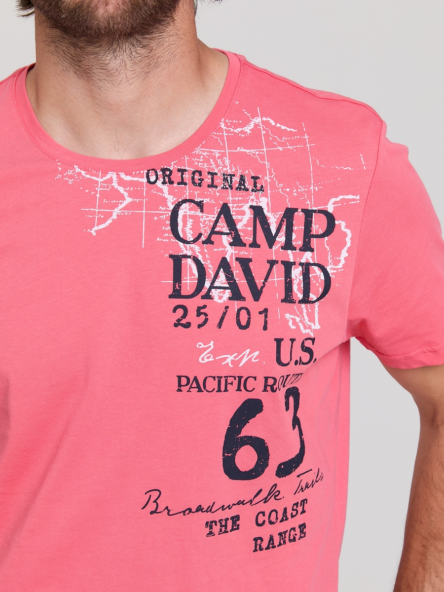 футболка sunset red