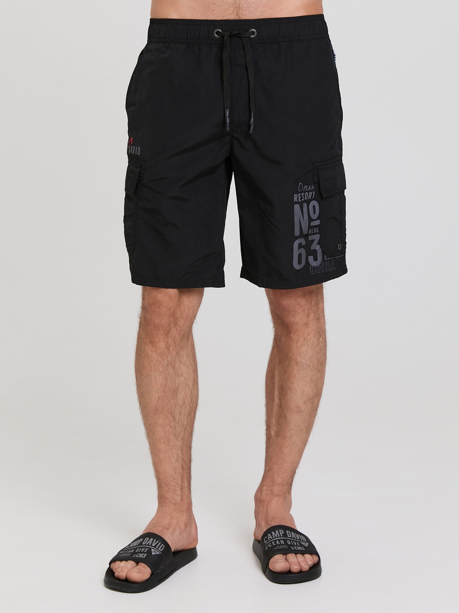 шорты пляжные black