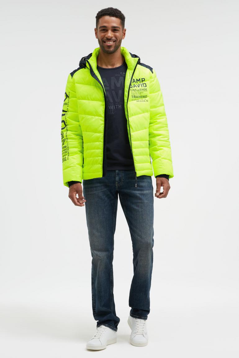 куртка neon yellow