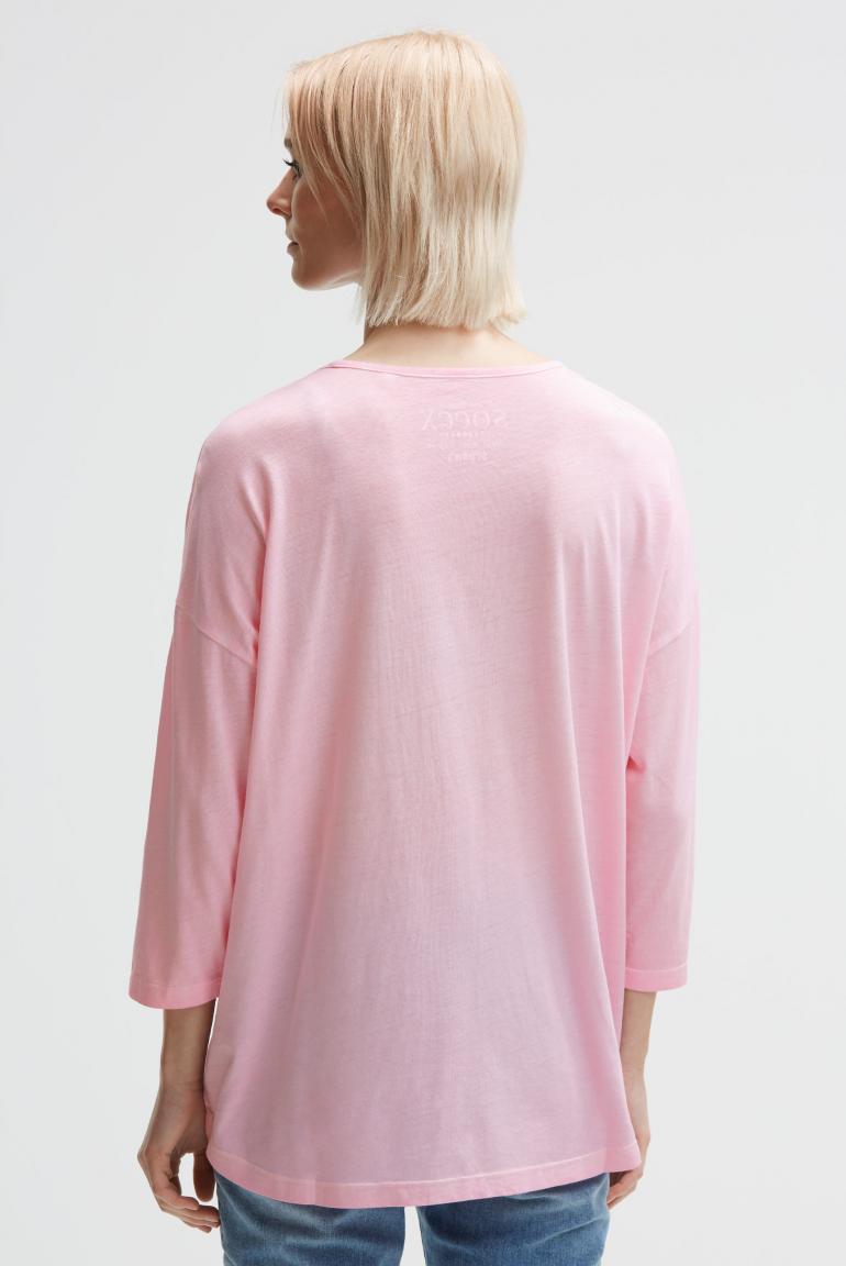 блуза oversize smooth rose