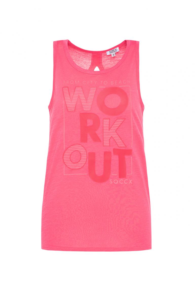 майка coral pink