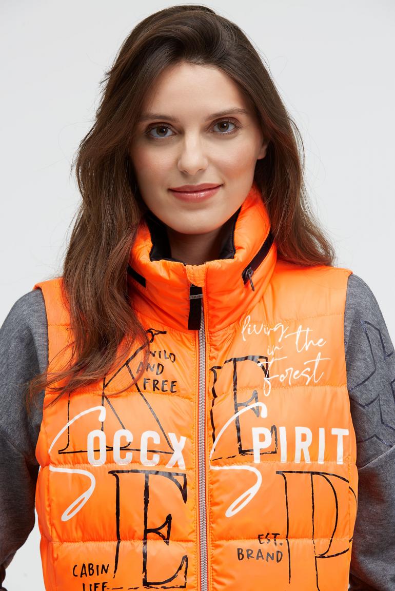 жилет brilliant orange neon