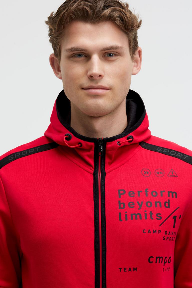 толстовка bright red