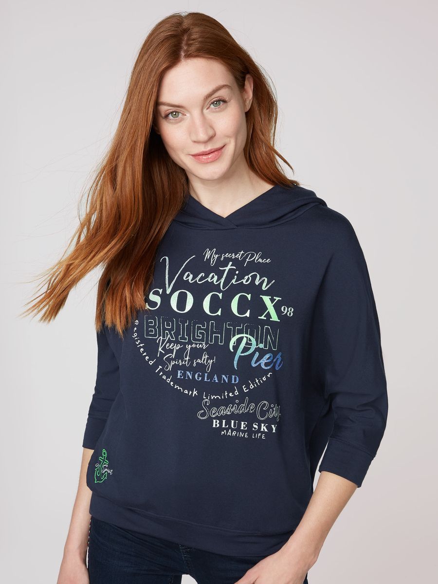 свитшот nautic navy