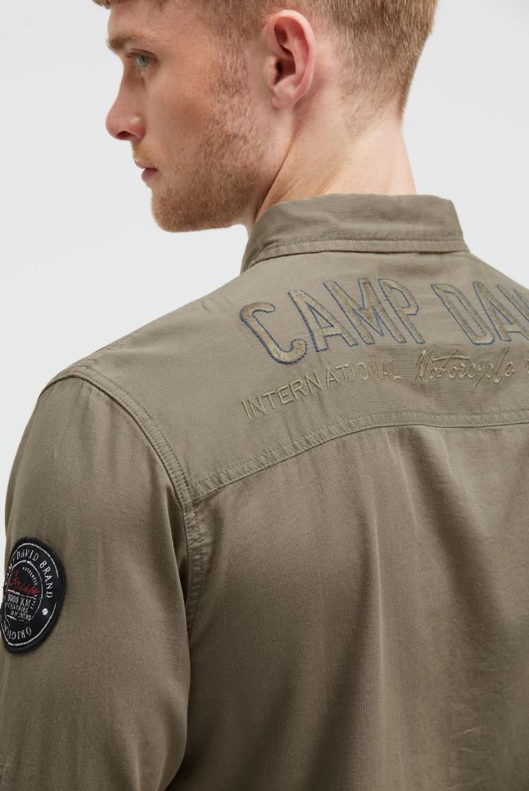 рубашка vintage khaki