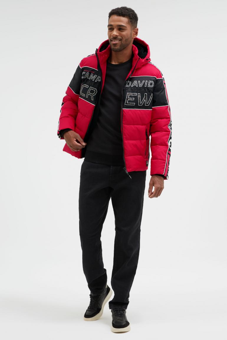 куртка bright red