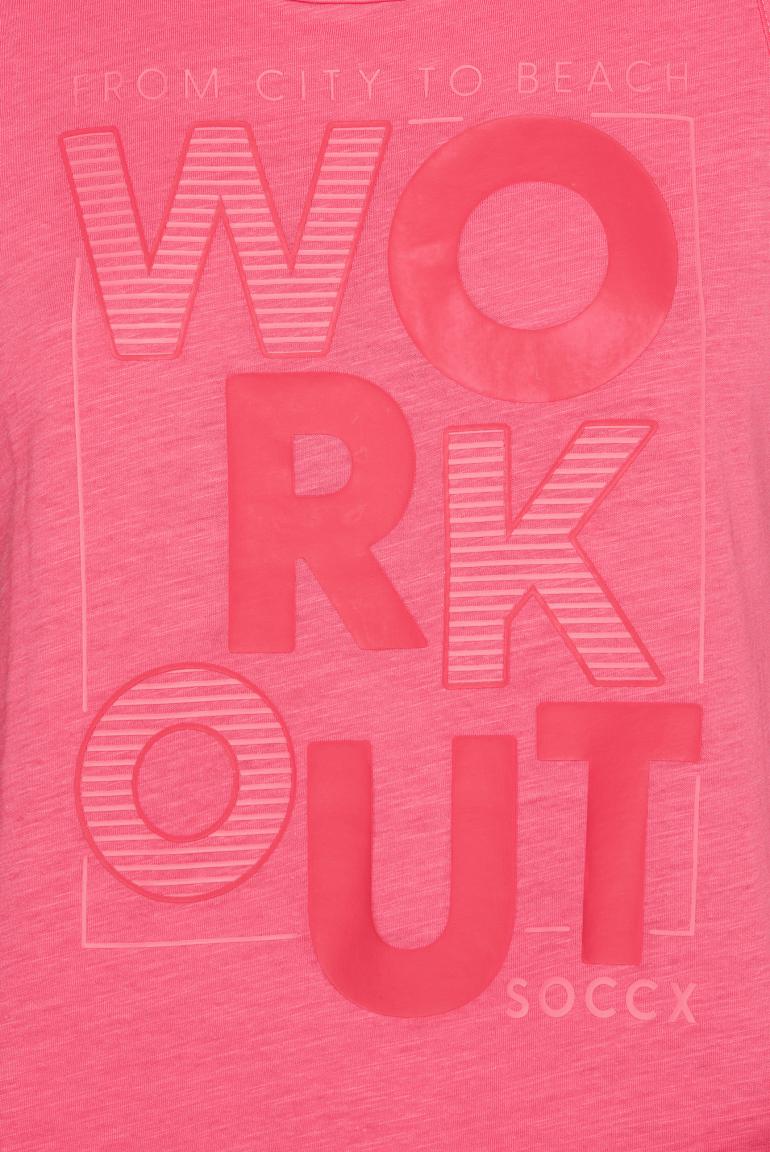 майка coral pink