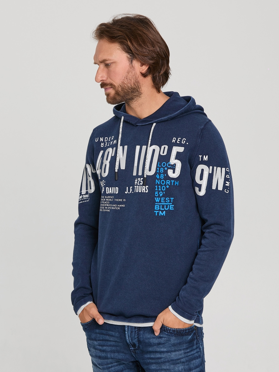 пуловер blue navy