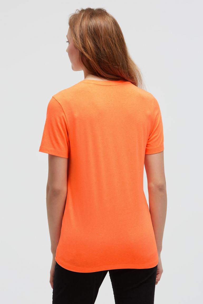 футболка brilliant orange neon