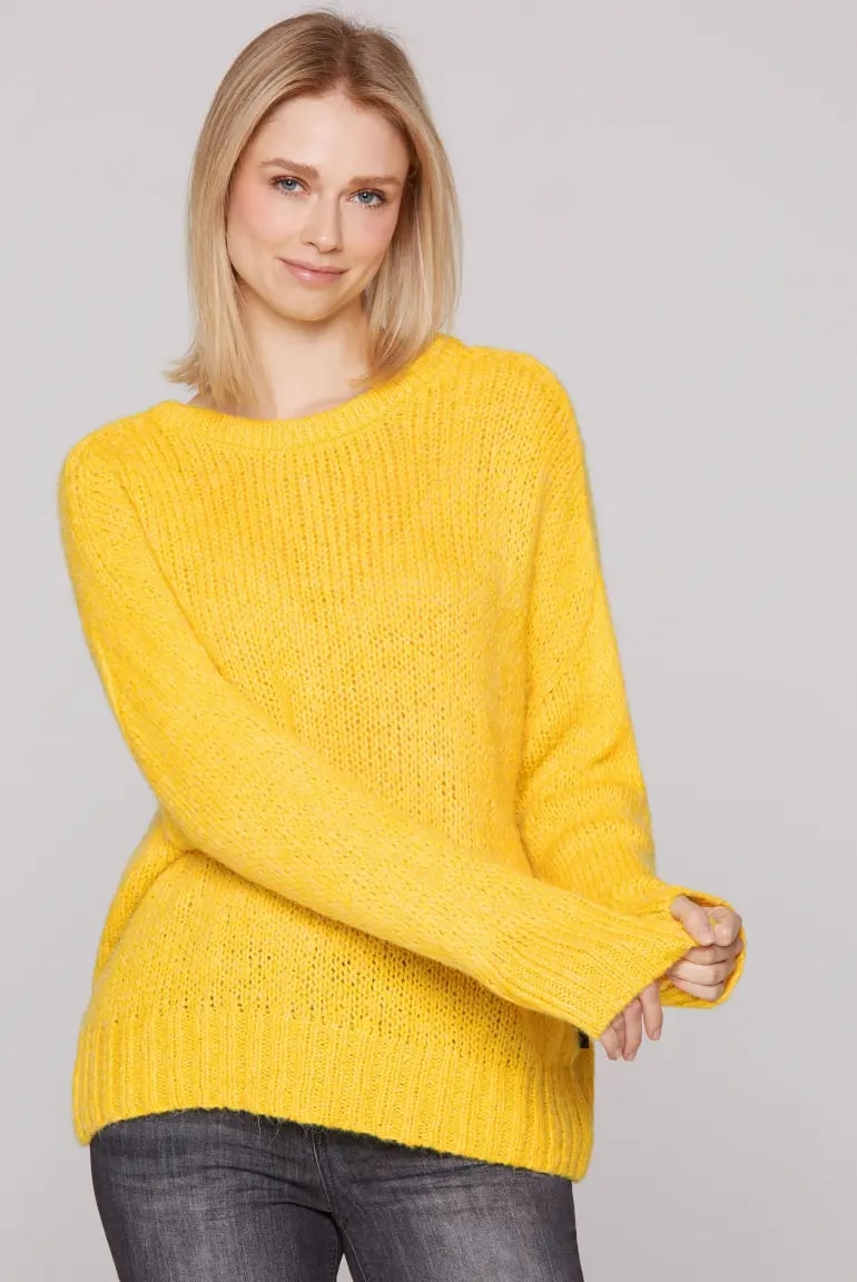 пуловер oversize golden honey