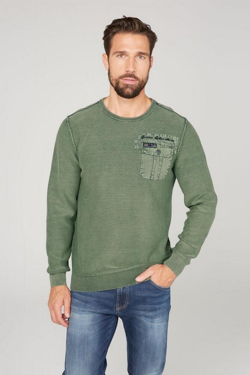 пуловер pure olive