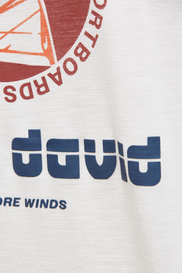 футболка relaxed fit ivory
