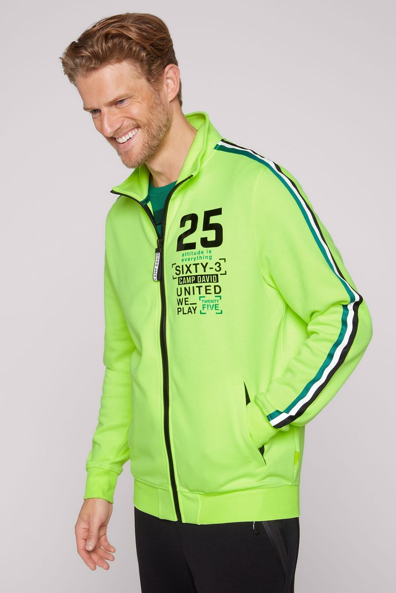 толстовка neon yellow