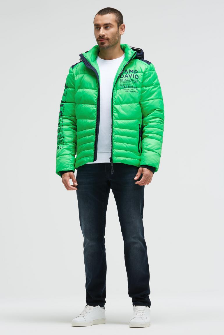 куртка electric green