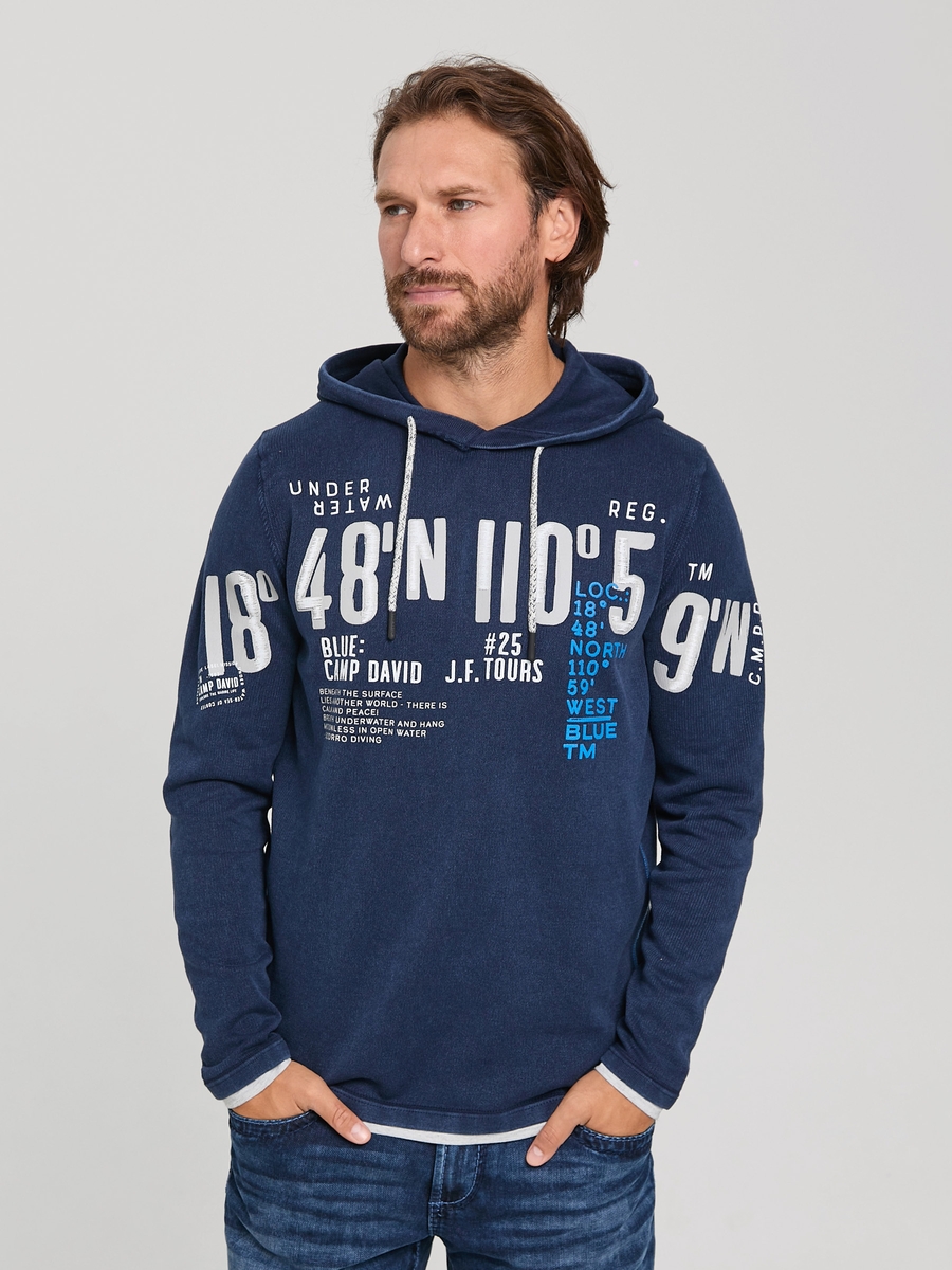 пуловер blue navy