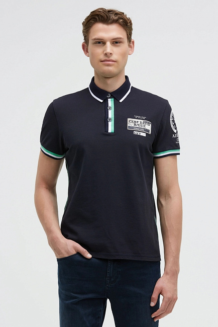 поло  blue navy