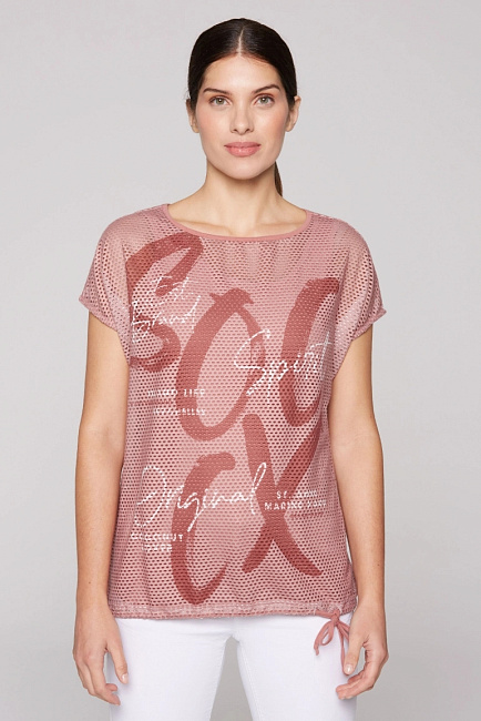 футболка beachy red