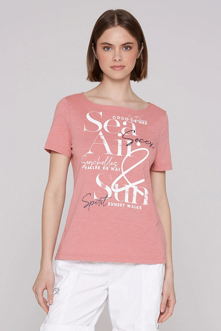 футболка beachy red